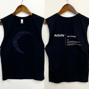 ZYIA Activewear Logo Cut Off Tank
